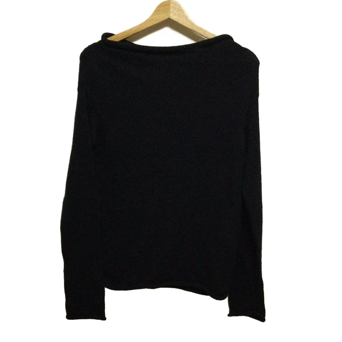 YOHJI NOIR ヨウジヤマモトプリュスノアール 長袖セーター サイズ3 L レディース - 黒 コットン