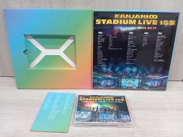 DVD KANJANI∞ STADIUM LIVE 18祭(初回限定版A)(LPサイズ紙ジャケット仕様)