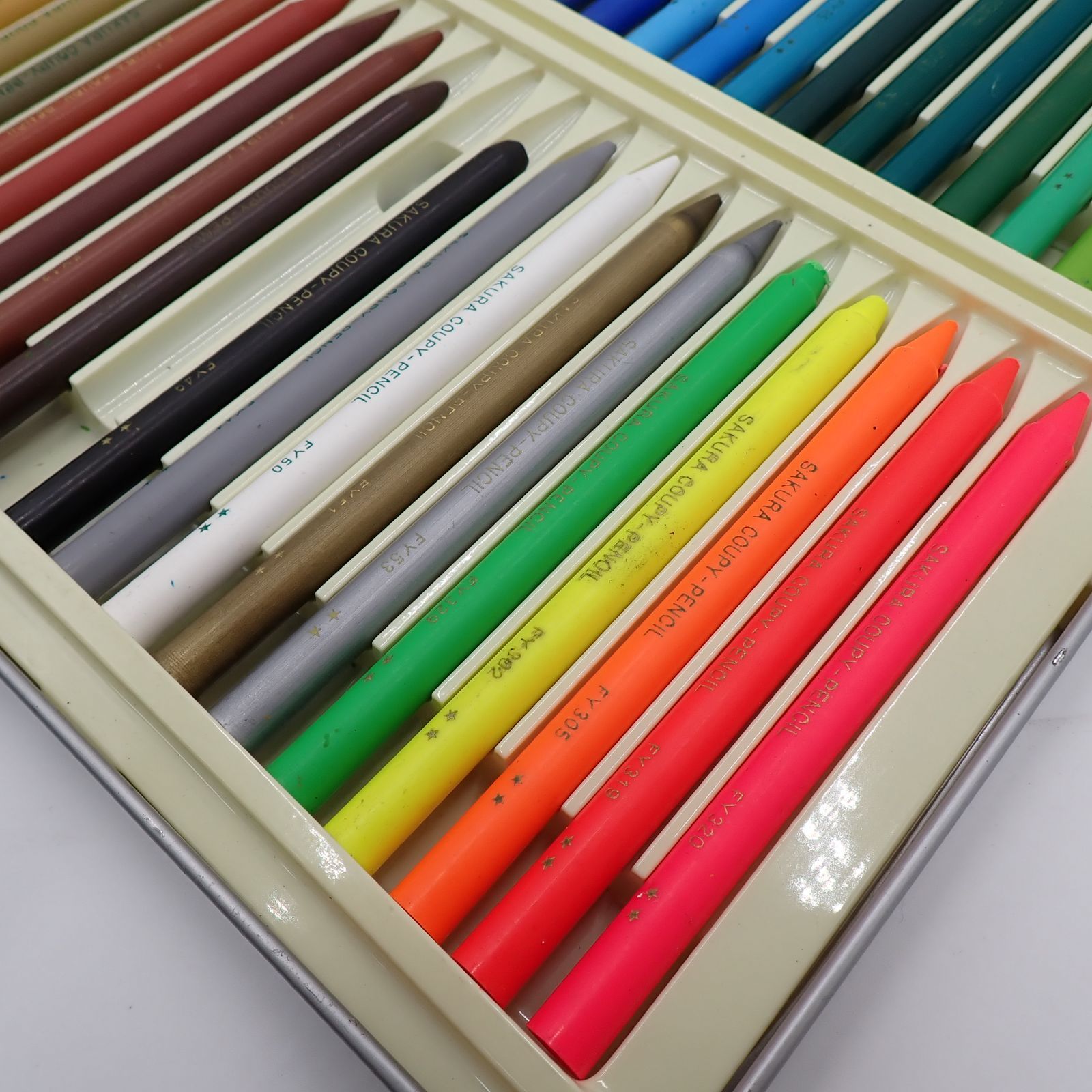 サクラクレパス サクラクーピーペンシル 60色セット 1色欠品 #14564