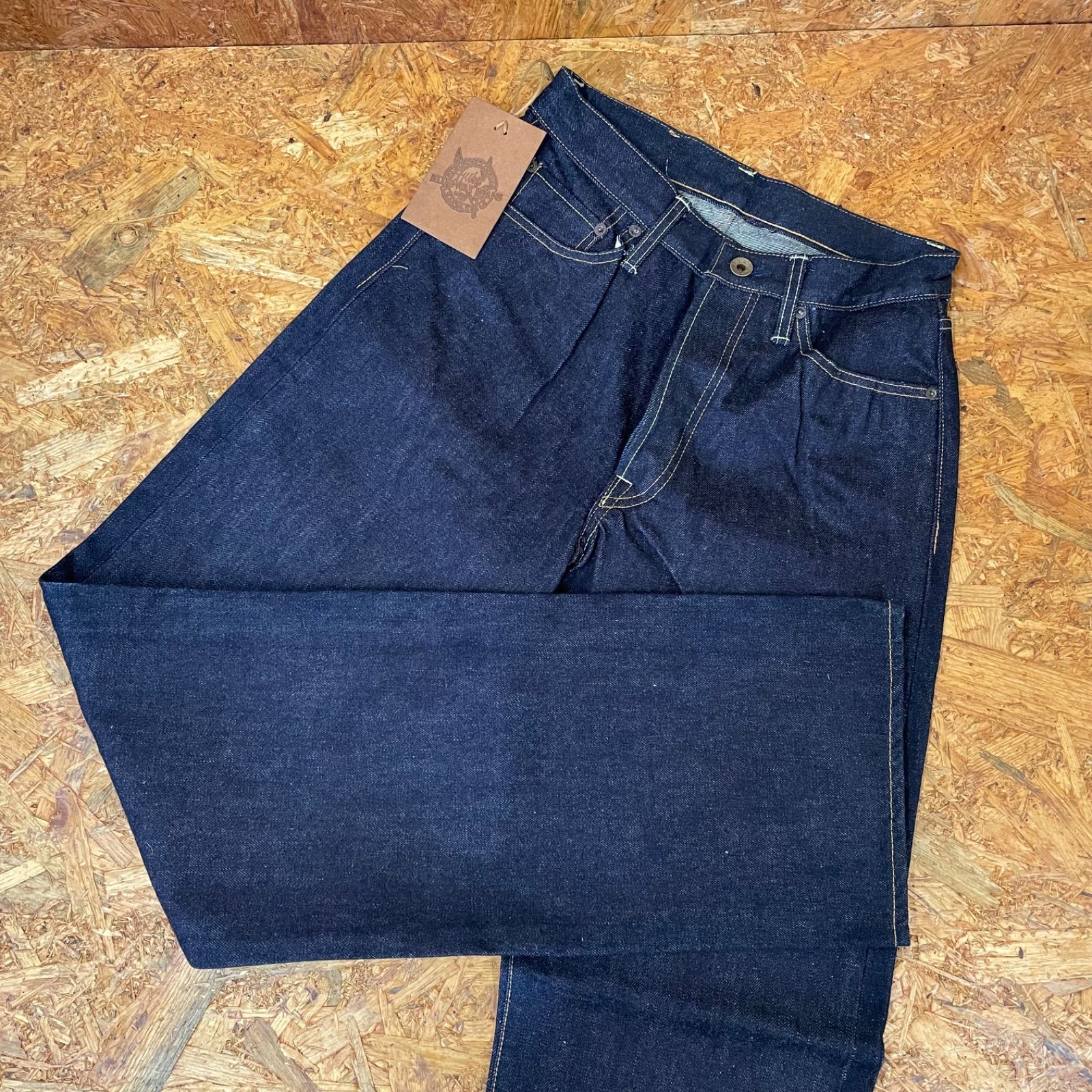 デッドストック BLUE WAY JEANS 26 ブルーウェイ ジーンズ デニム ノン 