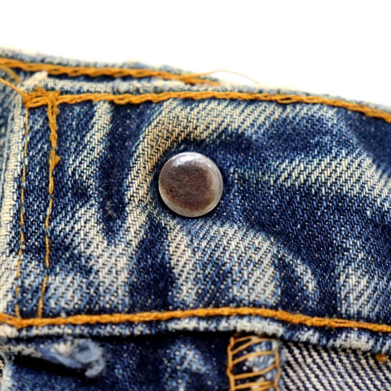60s vintage Levi's カットオフ ボロ ヒゲ BIGE ビッグE デニム