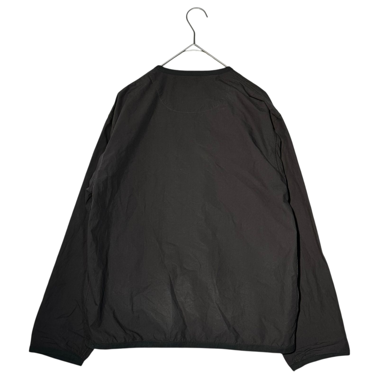 DANTON(ダントン) Broadcloth V-Neck Shirt Cardigan ブロード