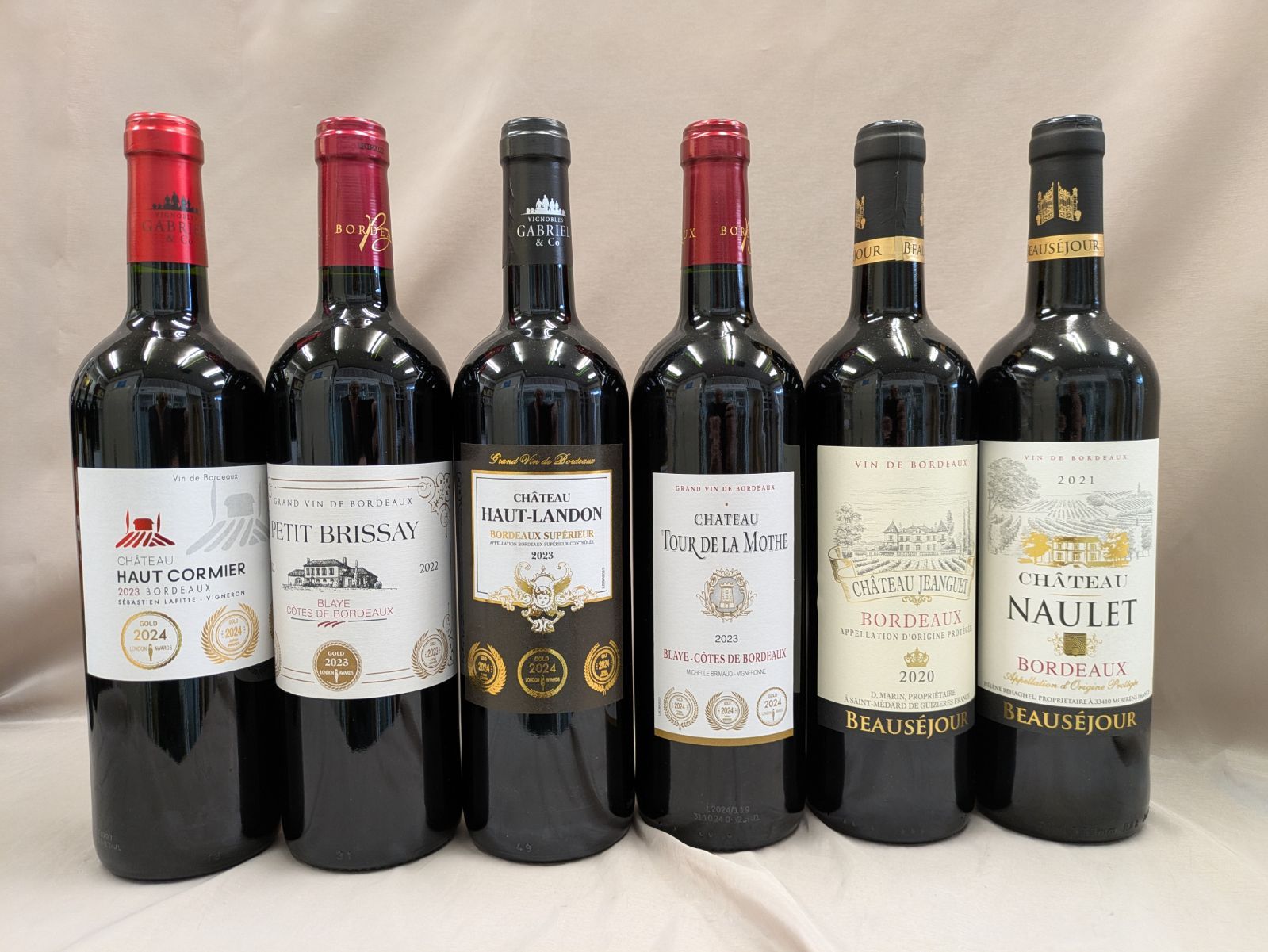 格上メドックボルドー含 AO格付けなど フルボディ金賞受賞など 赤 10本