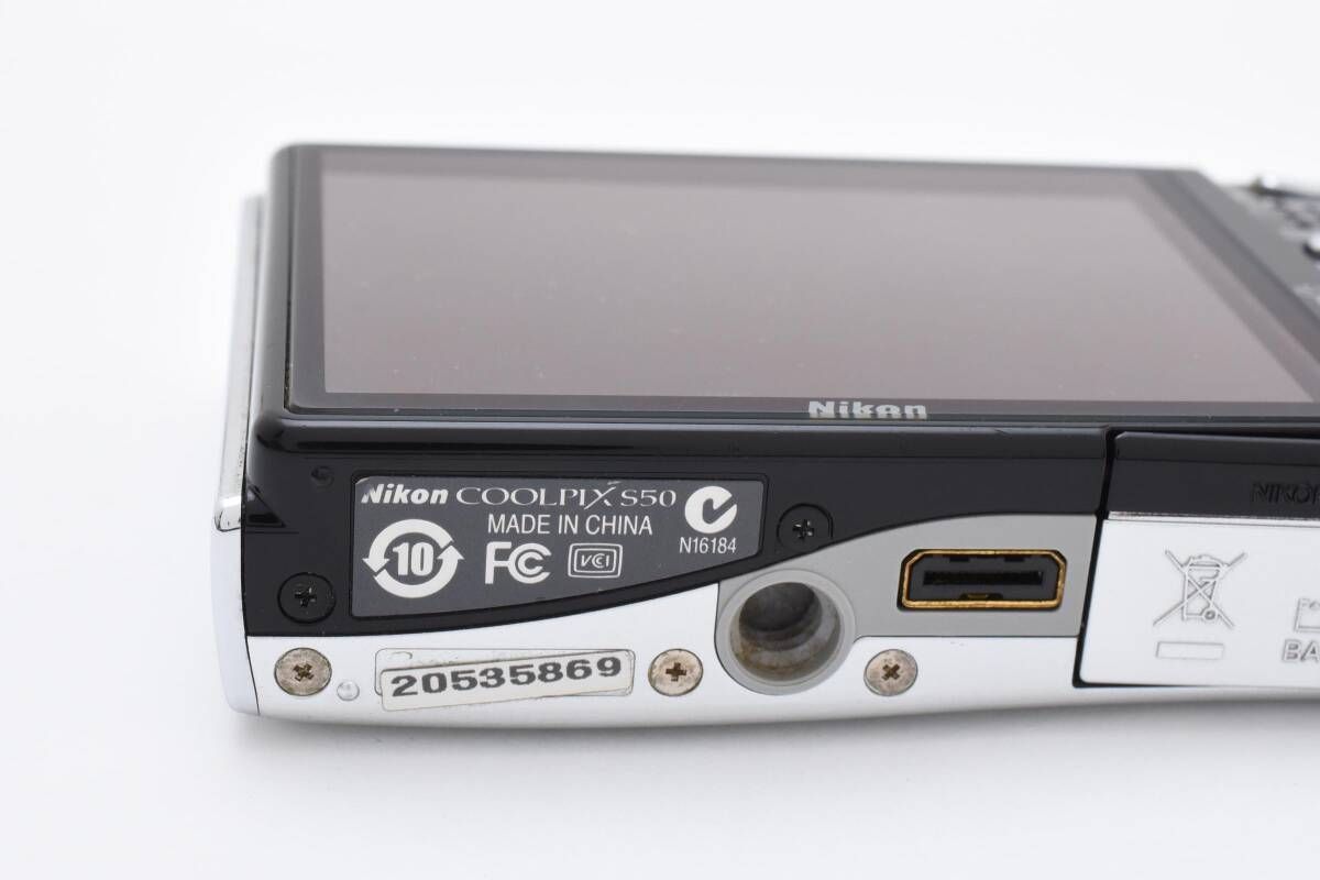 ☆良品☆ニコン Nikon COOLPIX S50 コンパクトデジタルカメラ