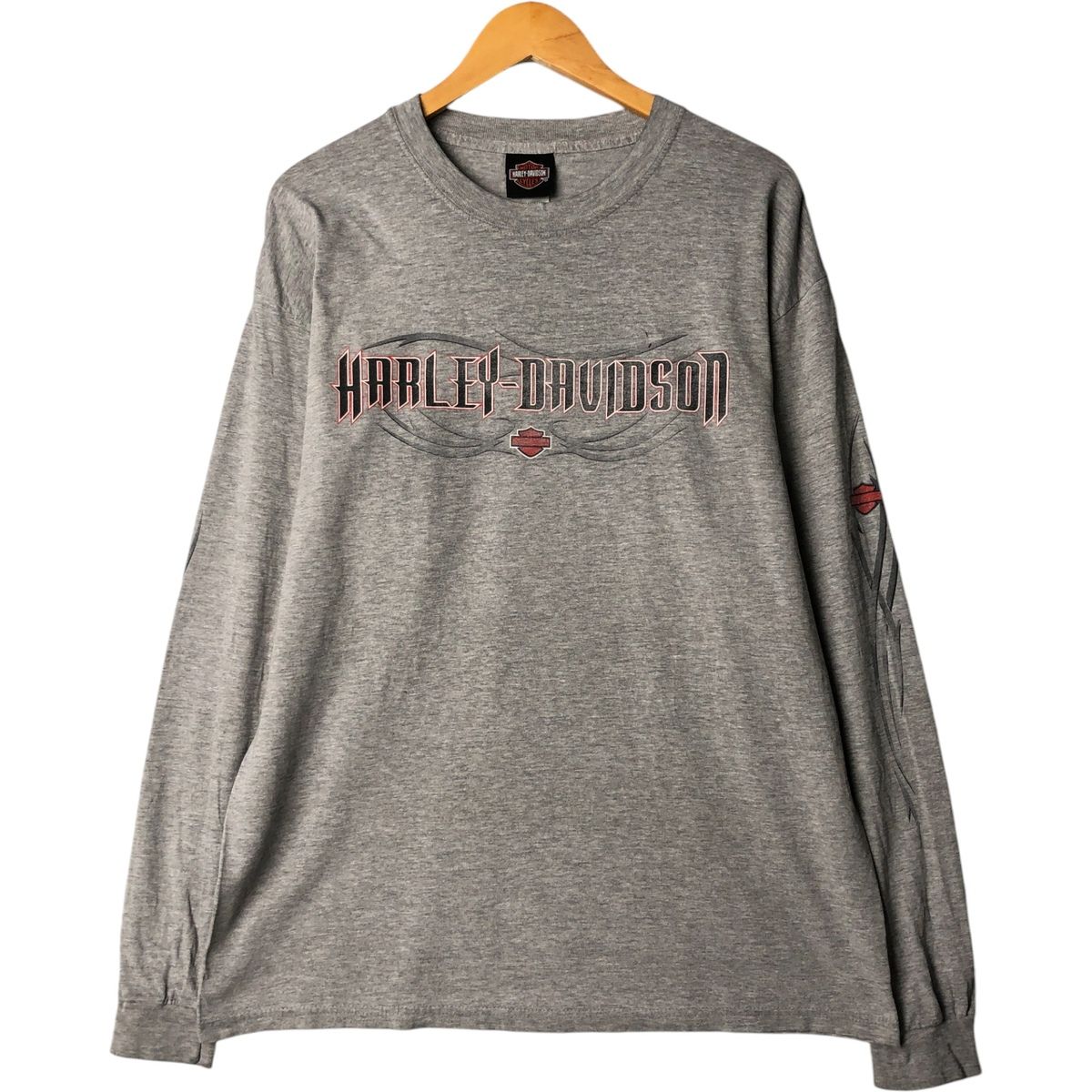 古着 00年代 ハーレーダビッドソン Harley-Davidson ロングTシャツ 