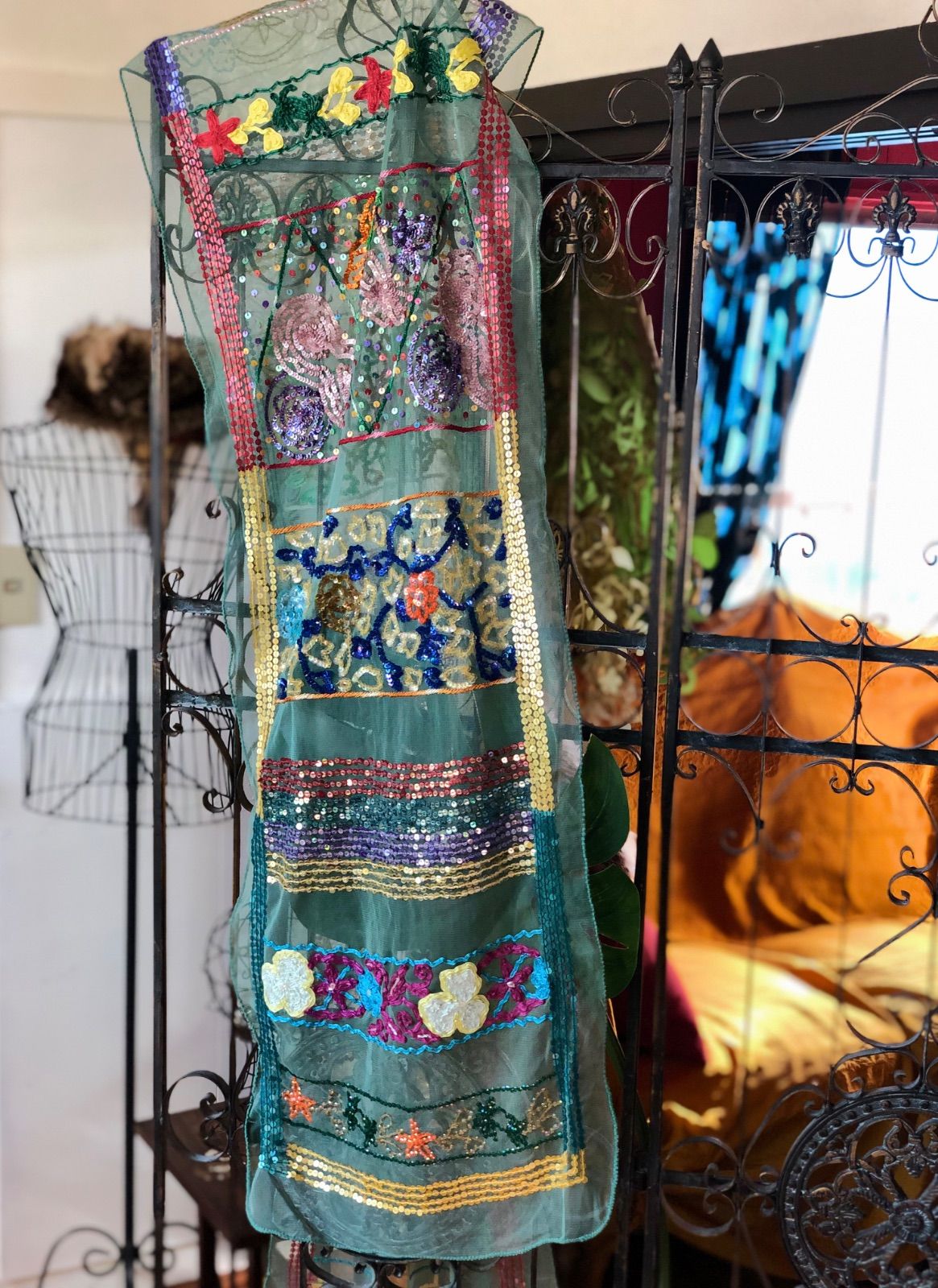 ETRO（エトロ）スパンコール・ストール ヴィンテージ ETRO - 超美品  