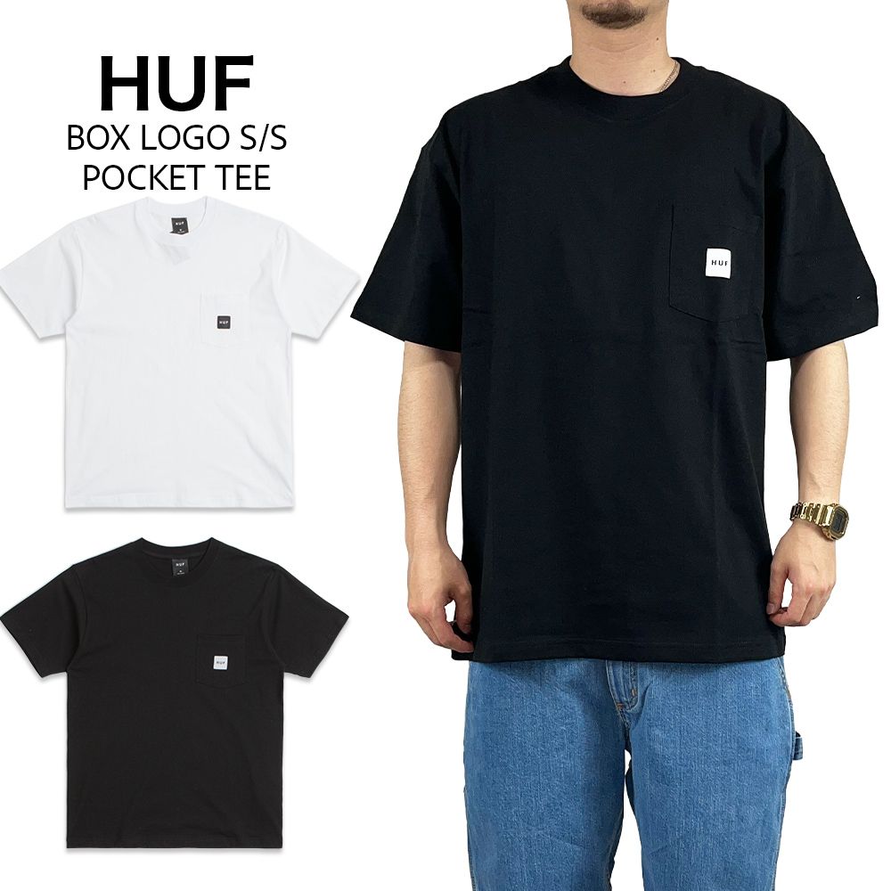 新品】ハフ Tシャツ 半袖 HUF SET BOX LOGO S/S POCKET TEE
