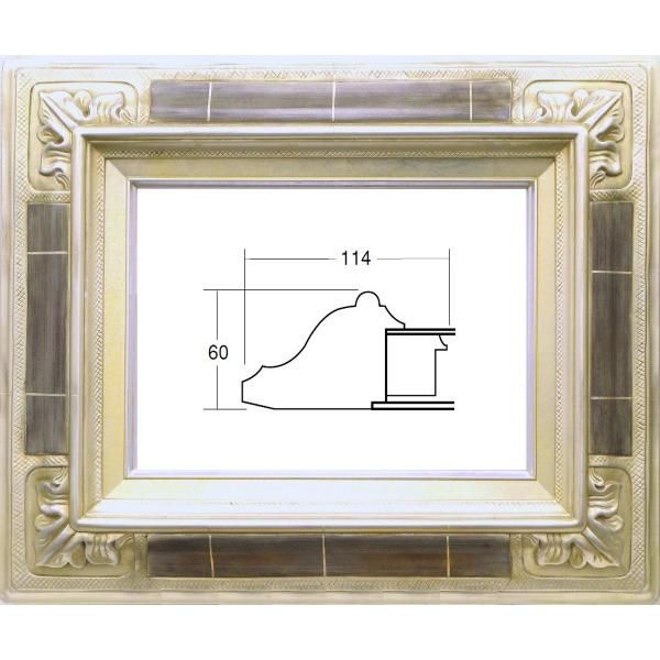 油絵油彩額縁 木製フレーム 香ばしくっ 3427 UVカットアクリル付 サイズ F20号 チーク 売買されたオークション情報 落札价格 【au  payマーケット】の商品情報をアーカイブ公開