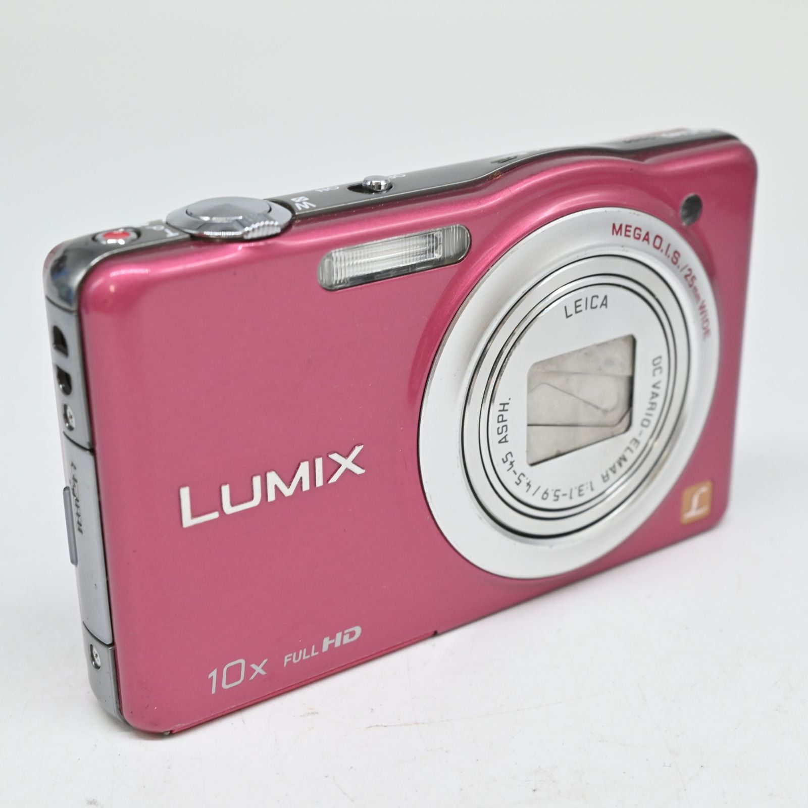 難有品】パナソニック デジタルカメラ ルミックスSZ7 光学10倍 ピンク