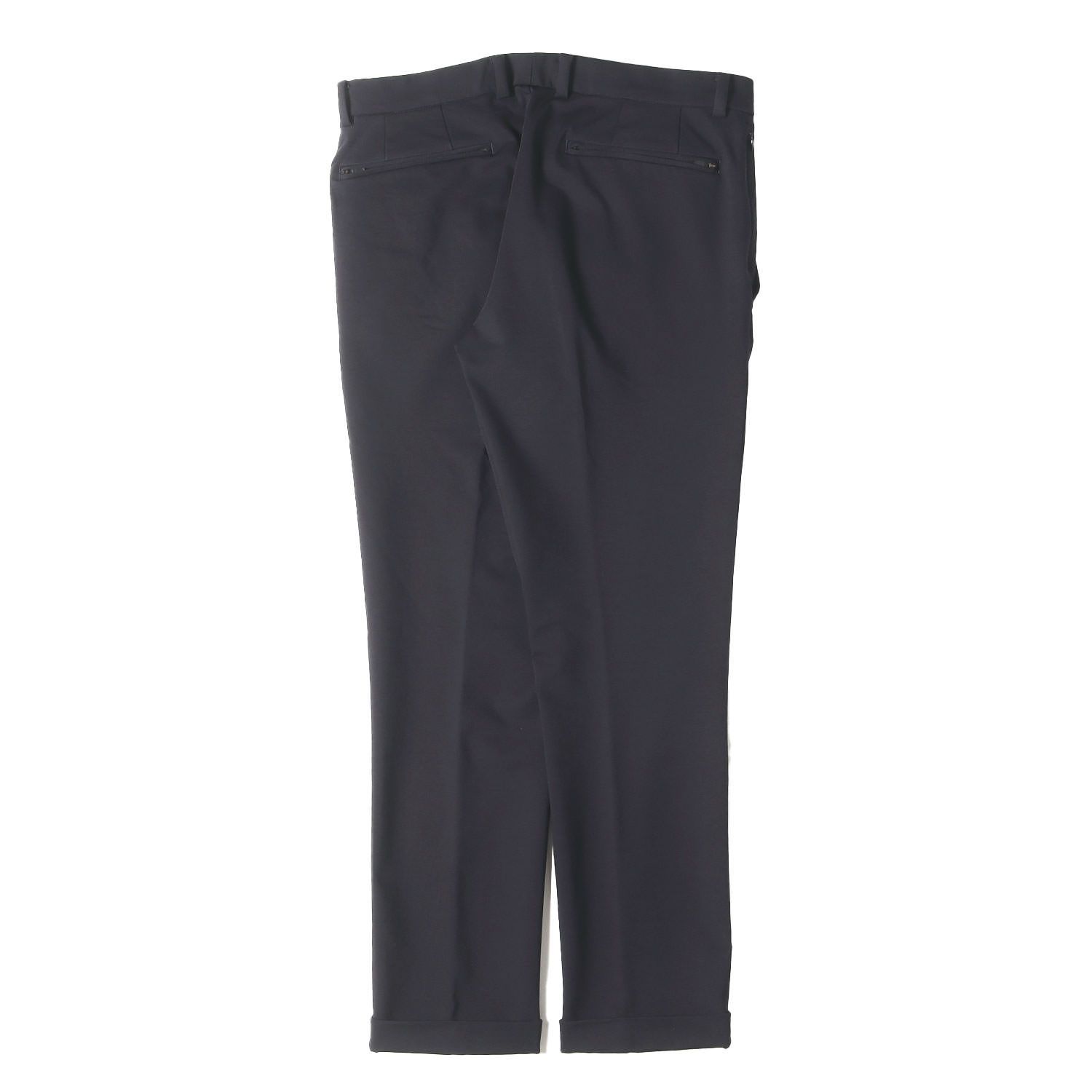 MOVB モーヴ パンツ ダークネイビー 紺 サイズ:44 | 23SS Duplex Cotton Jersey スリム テーパード トラベル スラックス パンツ (PT-020PR) | 日本製 | ボトムス ズボン【メンズ】【中古】【K4529】 MOVB モーヴ パンツ ダークネイビー 紺 サイズ:44 | 23SS Duplex