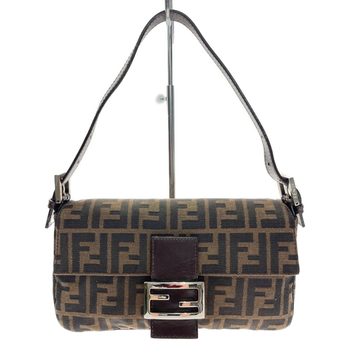 FENDI フェンディ ズッカ マンマバケット ショルダーバッグ 2321 26424