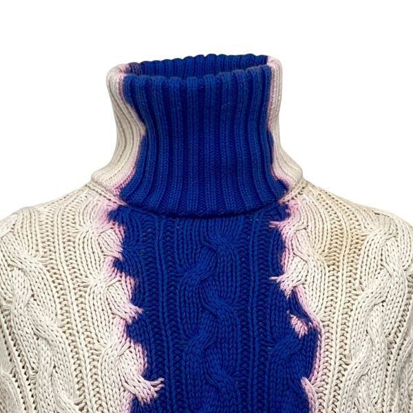◇ バレンシアガ BALENCIAGA ハイネックセーター ニット 長袖 ブリーチ