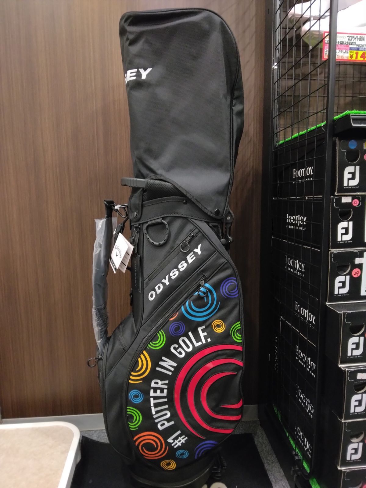 Cb【新品未使用】キャロウェイ Callaway ODYSSEY GOLF STAND CADDY BAG