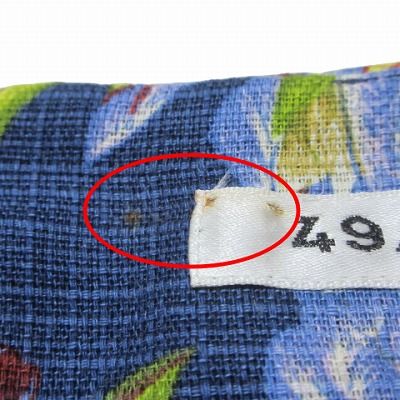49AV. ジュンコシマダ 半袖 花柄 ゆったりワンピース ベージュAライン 49AV. ジュンコシマダ 半袖 花柄 ゆったりワンピース ベージュA