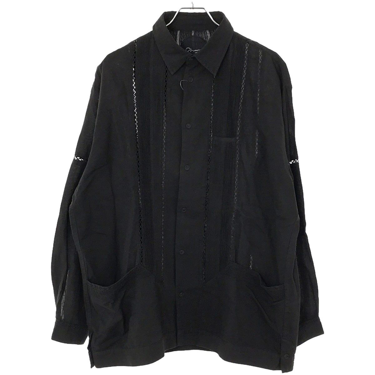 Pheeta for Steven Alan フィータ フォー スティーブアラン 23SS LONG SLEEVE SHIRT Julie  ピンタックロングスリーブシャツ 8951-699-0017 ブラック 1 - メルカリ