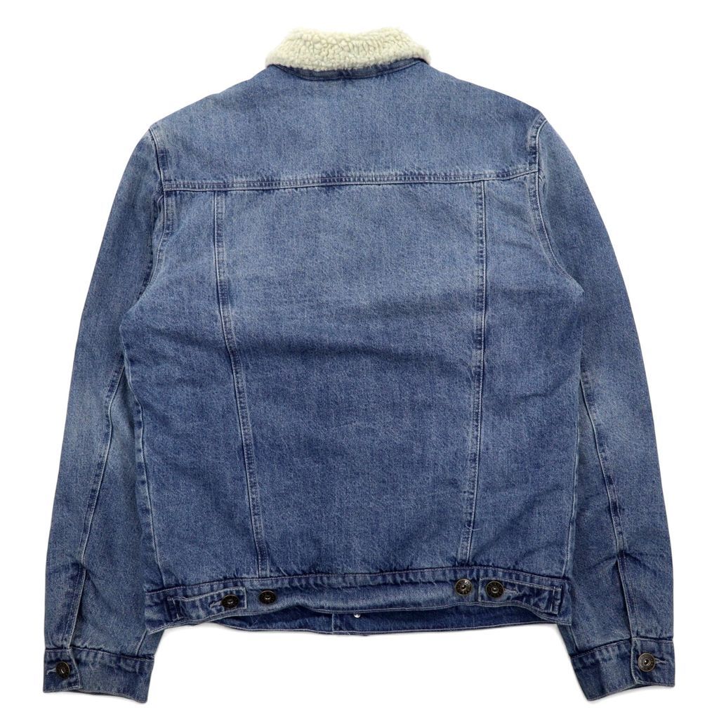 GUESS ボア デニムジャケット トラッカージャケット M ブルー
