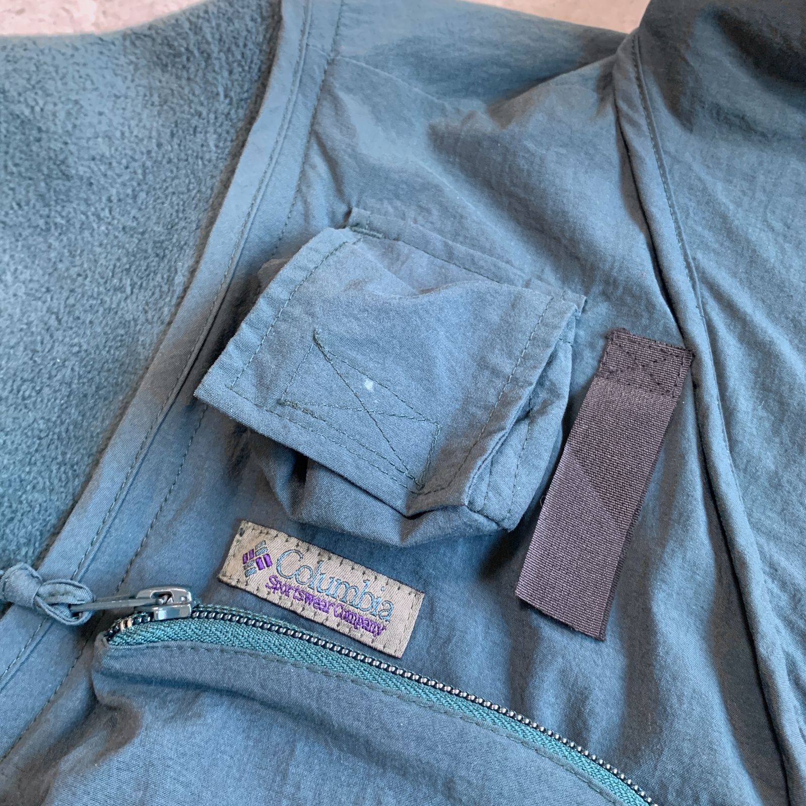 90s Columbia ”PFG” 2way Fishing Fleece Jacket コロンビア ”PFG 