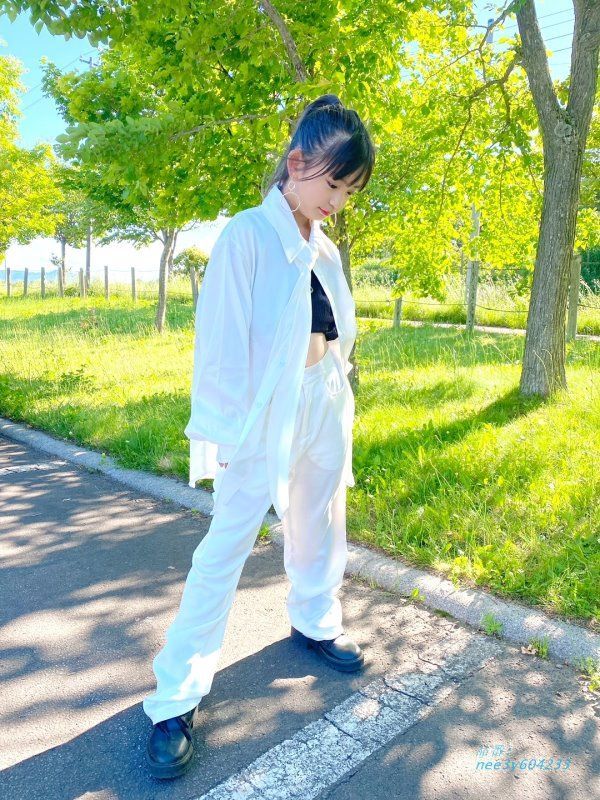 ダンスレッスン着 白