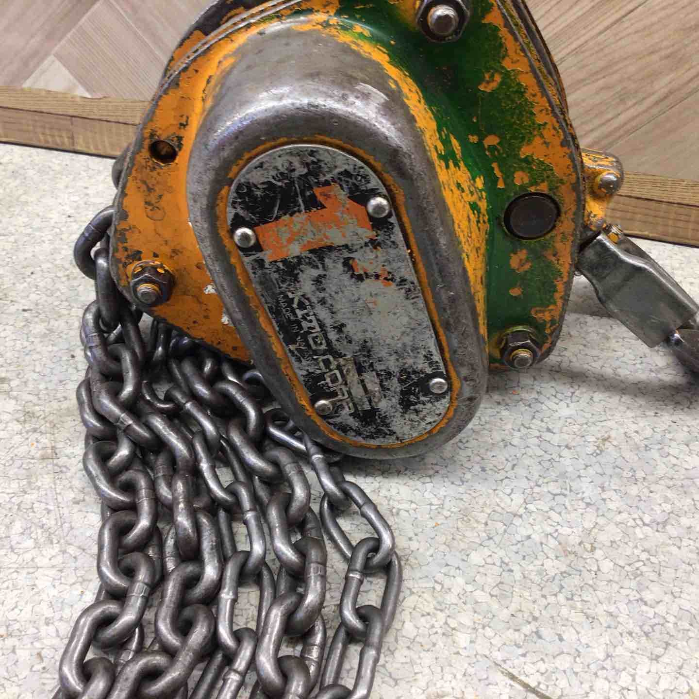 キトー KITO チェーンブロック M3形 1t CB010 八潮店