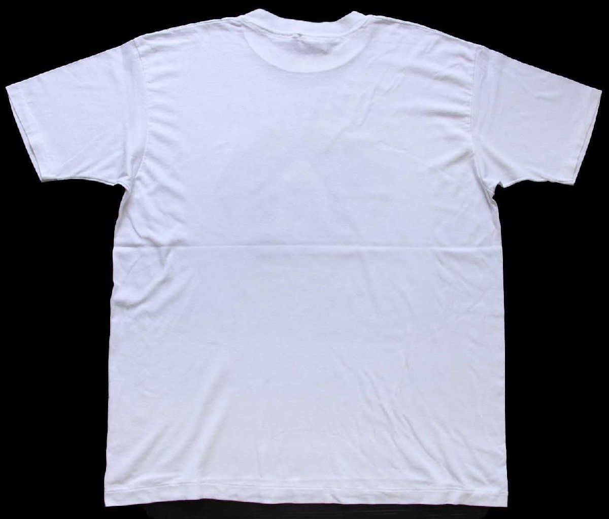 90s USA製 Hanes Beagle ビーグル ドッグ アート Tシャツ 白 XL 