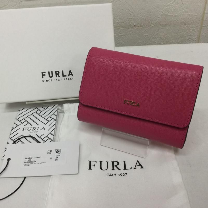 FURLA フルラ 財布 コンパクト財布 PR76BAB バビロン トラフォールド スモール ウォレット 3ッ折り コンパクト 財布 箱・タグ付