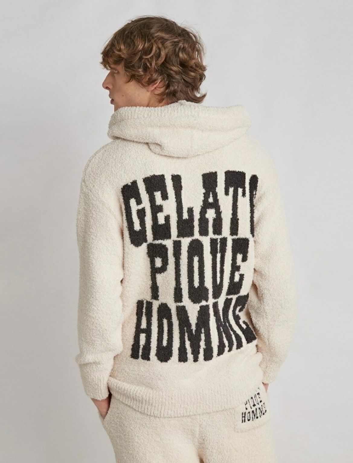 ジェラートピケ　 パウダーロゴルームウェア gelato pique（ジェラートピケ）の「'パウダー'ロゴジャガード