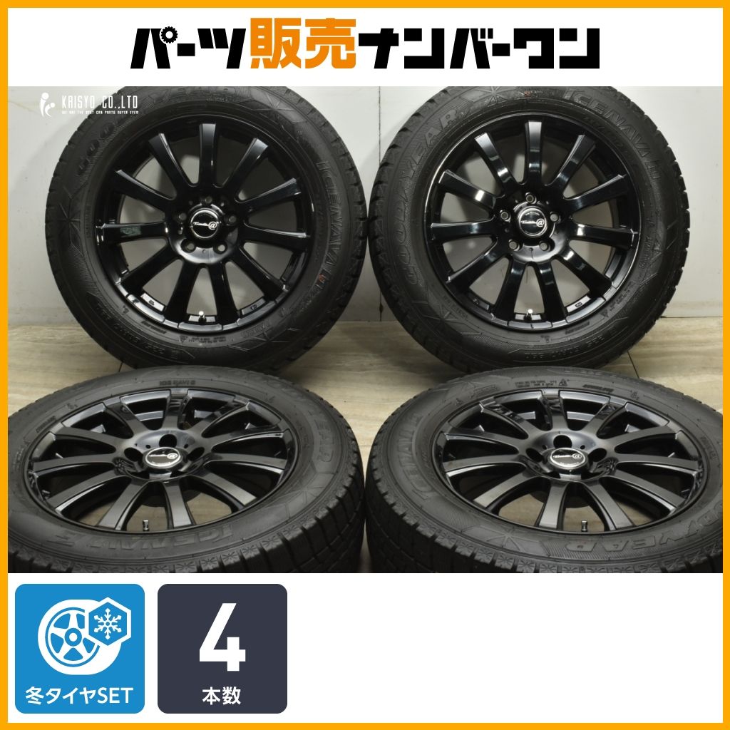 交換用に ティラード 17in 7J 38 PCD114.3 グッドイヤー アイスナビ6 225|60R17 アルファード カローラクロス デリカD 5