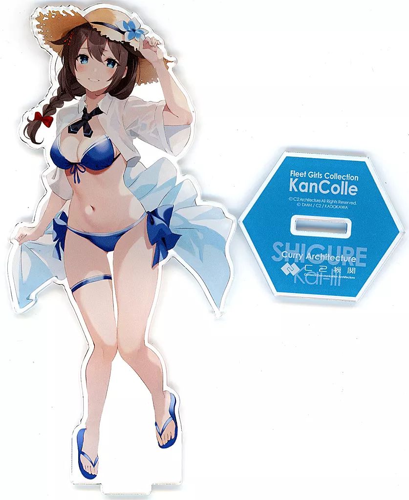 中古】アクリルスタンド・アクリルパネル 時雨改三(水着mode 中古】アクリルスタンド・アクリルパネル 時雨改三(水着mode