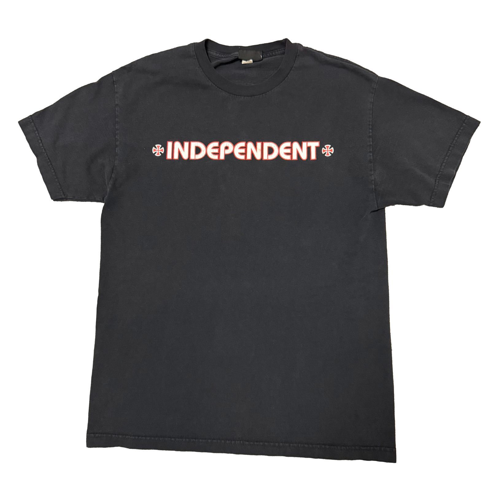 マ*ン様 90s NHS INDEPENDENT ストライプ柄 長袖　アイアンク マ*ン様 90s NHS INDEPENDENT ストライプ柄 長袖 アイアンク