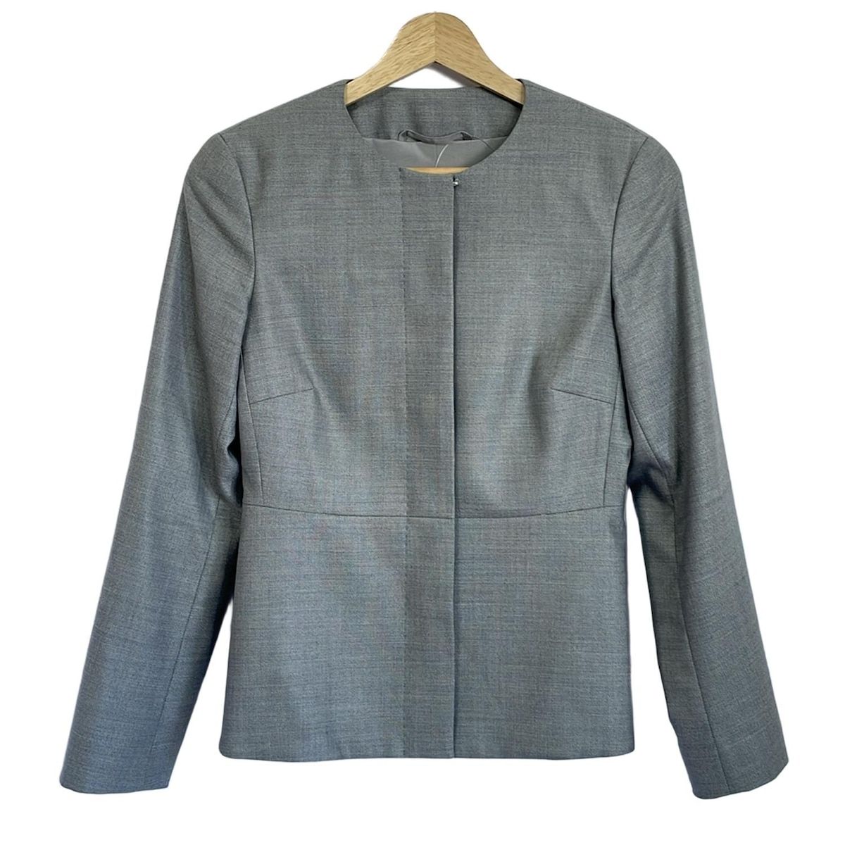 Max Mara マックスマーラ ジャケット サイズ36 S レディース - グレー 長袖|肩パッド|春|秋