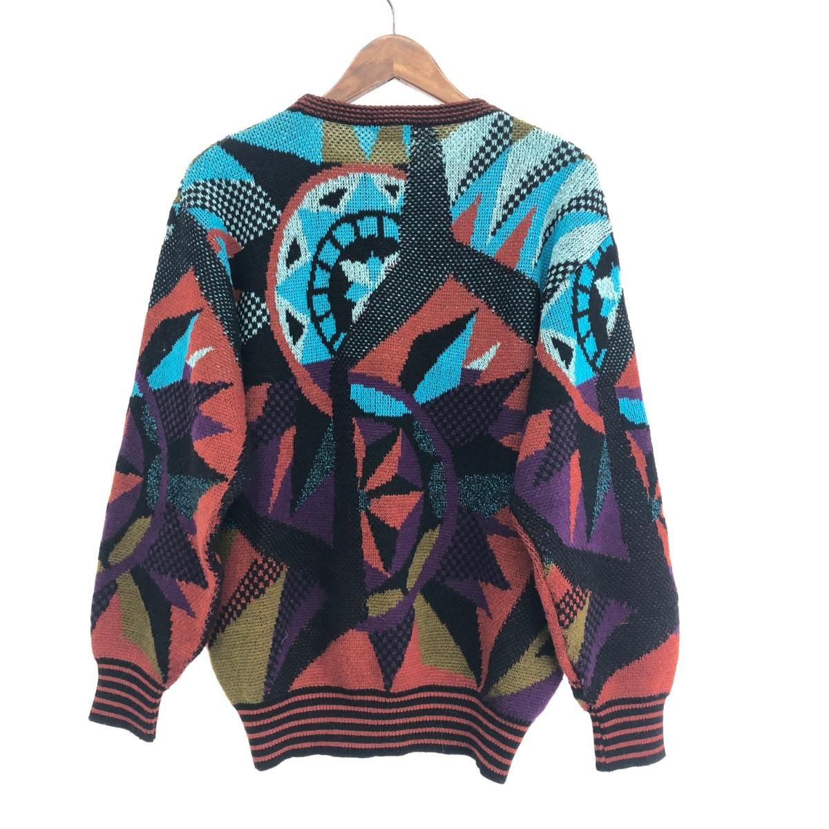 YOSHIYUKI KONISHI ヨシユキコニシ ニット サイズ:M ブルー メンズ 総