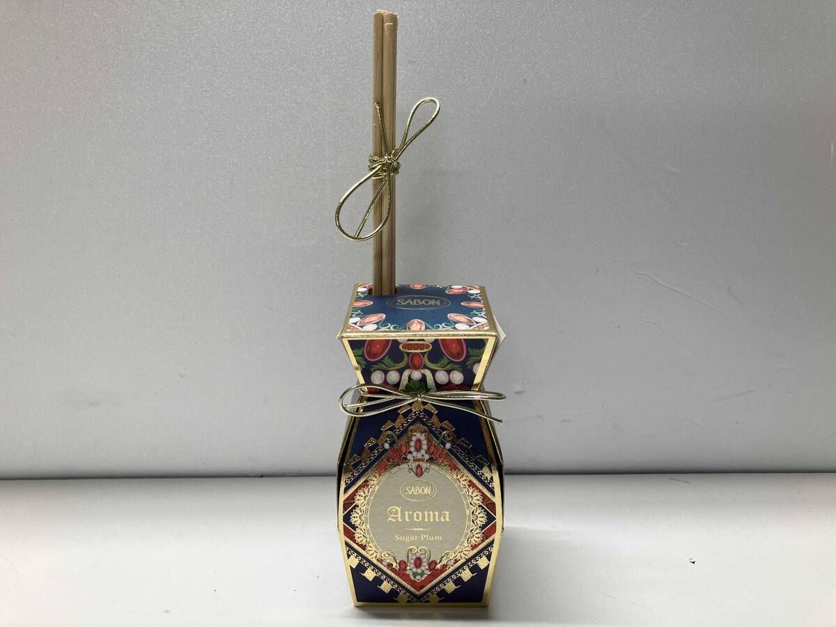 【新品未使用、限定品】SABON アロマ　シュガー・プラム 未使用品】SABON サボン Aroma sugar plum アロマ シュガー