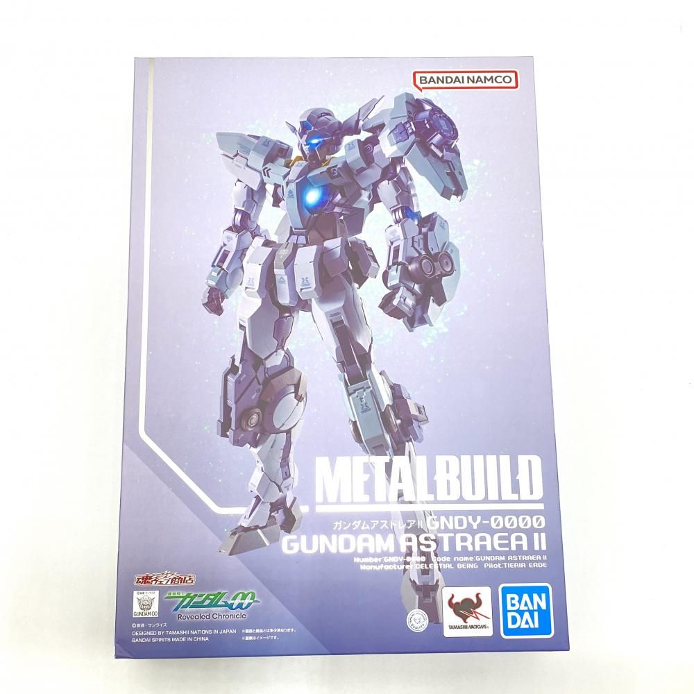 BANDAI - 魂ウェブ商店限定 L BUILD ガンダムアストレアII 機動戦士ガンダム00 Revealed Chronicle(ダブルオー リビルドクロニクル) 完成品 可動フィギュア バンダイスピリッツ METAL BUILD ガンダムアストレアII【2次：2023年11月発送分