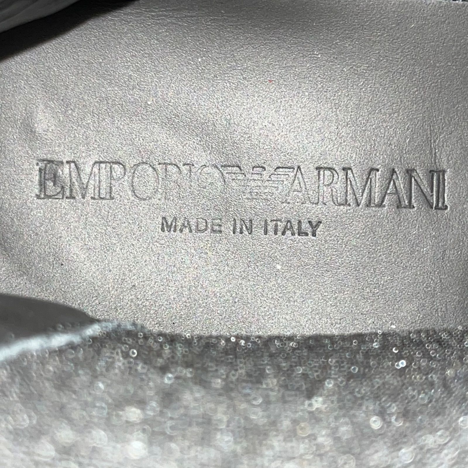 EMPORIO ARMANI レザー サイドゴア ブーツ 革靴 エンポリオアルマーニ 8 1478M1 WWW_MORNINGWALKER_COM