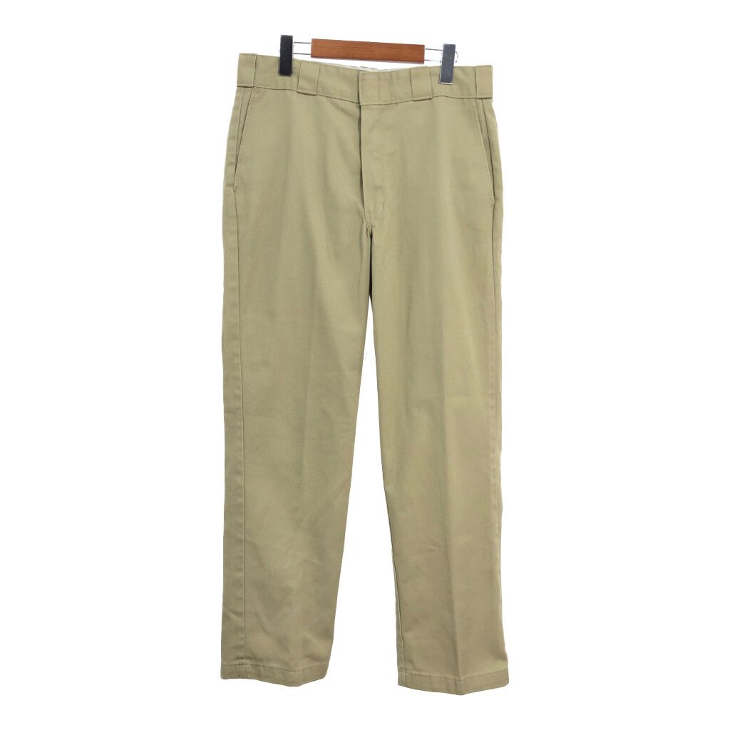 Dickies ディッキーズ 874 ワークパンツ ベージュ (メンズ W32 L32) 中古 古着 R2160