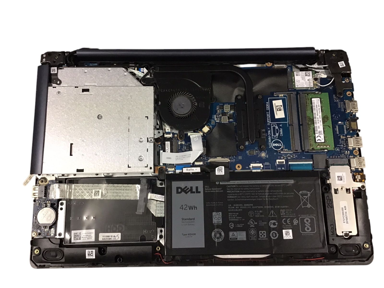 npc25【ジャンク】DELL P75F◇i7 節約 8th/4GB◇起動 NEC PC-VKT16BZG4