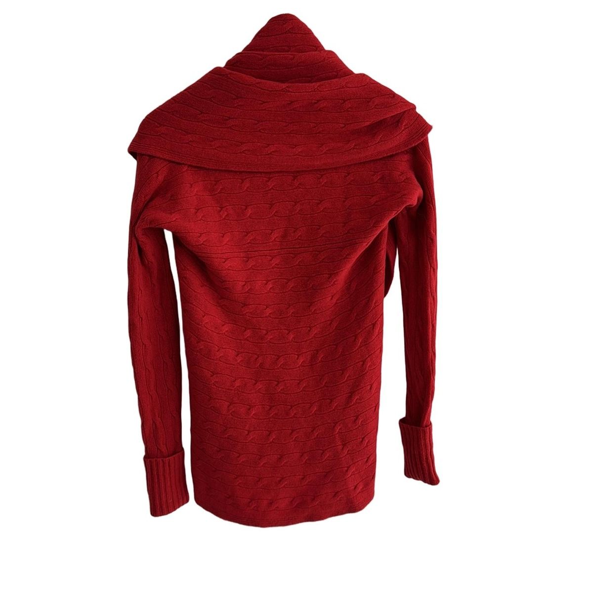 RalphLauren ラルフローレン カーディガン サイズS レディース - レッド 長袖