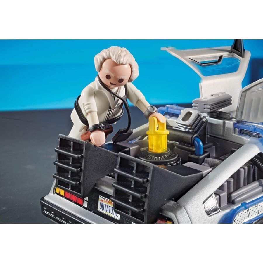 Playmobil プレイモービル バック・トゥ・ザ・フューチャー デロリアン