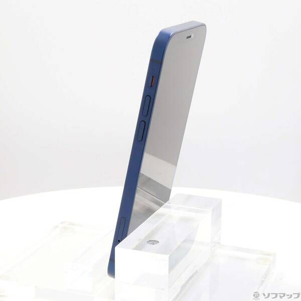 〔中古品〕 iPhone12 64GB ブルー MGHR3J／A SIMフリー【258】