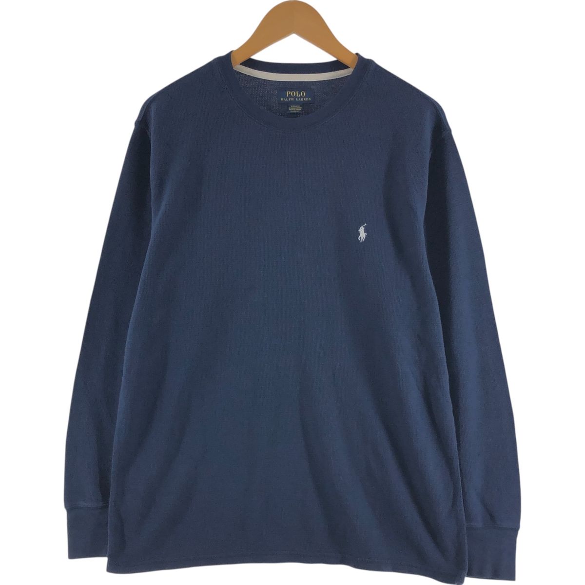 古着 ラルフローレン Ralph Lauren POLO RALPH LAUREN サーマルロンT ワッフル メンズXL相当/eaa512127