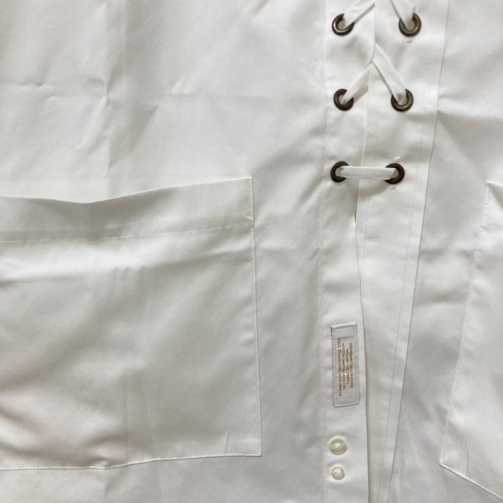 77CIRCA - 77circa ナナナナサーカ カジュアルシャツ -(M位) 白x赤等 【古着】【中古】 77CIRCA - 【美品】 77 circa / ナナナナサーカ | オープン