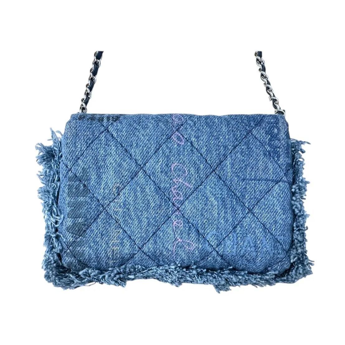 CHANEL シャネル ショルダーバッグ レザー がま口 フリンジ CHANEL シャネル ショルダーバッグ レザー がま口 フリンジ