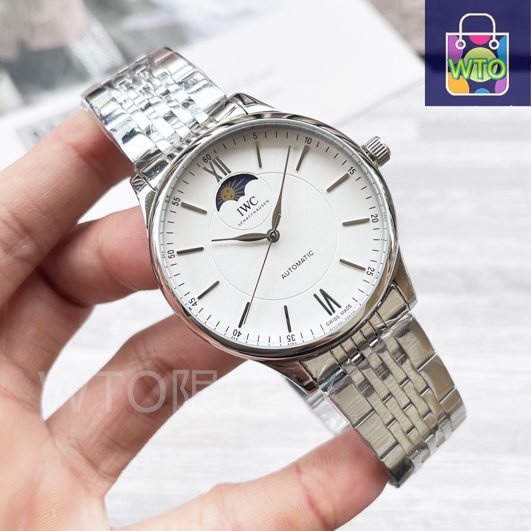 LEWIS スポーツ 手巻き時計 ホワイト/ゴールド 今日特価】IWC Classic Timepiece ホワイト / ゴールドケース 三