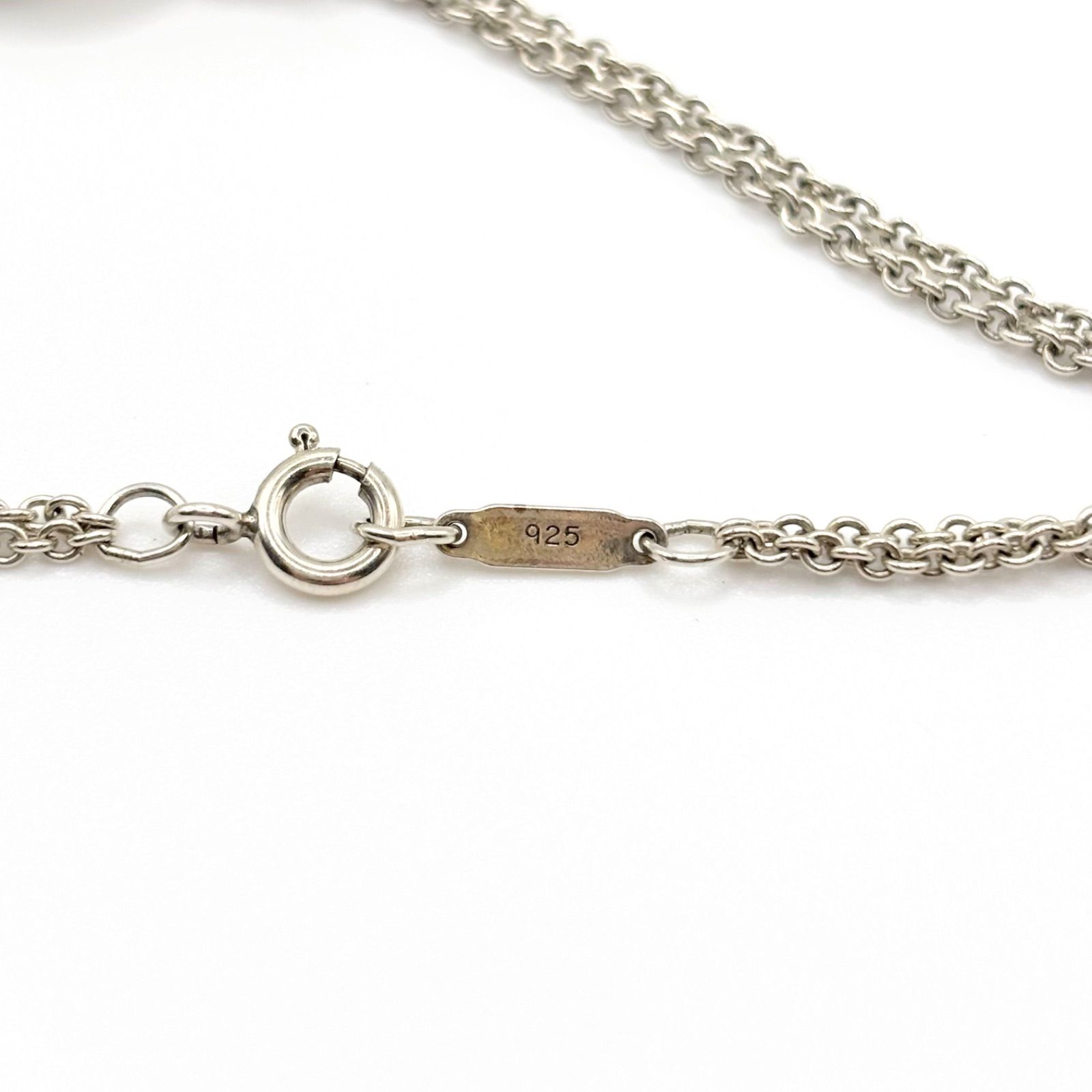 TIFFANY ティファニー インフィニティ ダブルチェーンネックレス