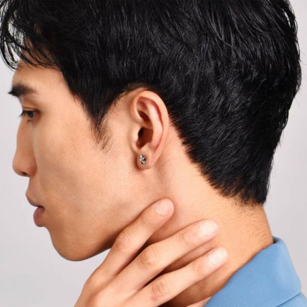 ライオンハート ピアス（片耳）スター シルバー925 1EA116A0SV 新品】ライオンハート ピアス LION HEART ゴシックスターピアス
