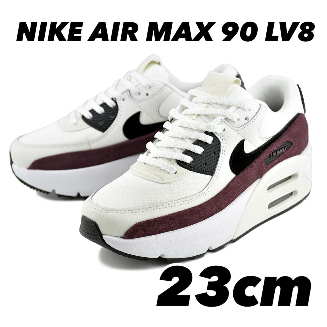 NIKE AIR MAX 90 LV8 ナイキ エアマックス 90 エレベイト sail/black 