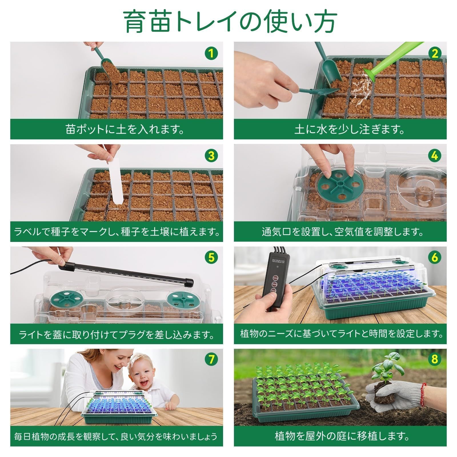 高くする透明カバー