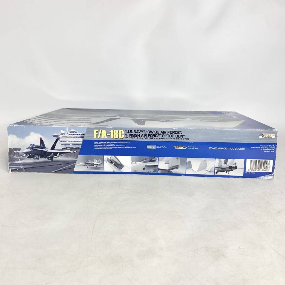 未組立 キネティック 1/48 F/A-18C ホーネット アメリカ海軍 スイス空軍 フィンランド空軍 トップガン プラモデル kinetic  K48031 - メルカリ