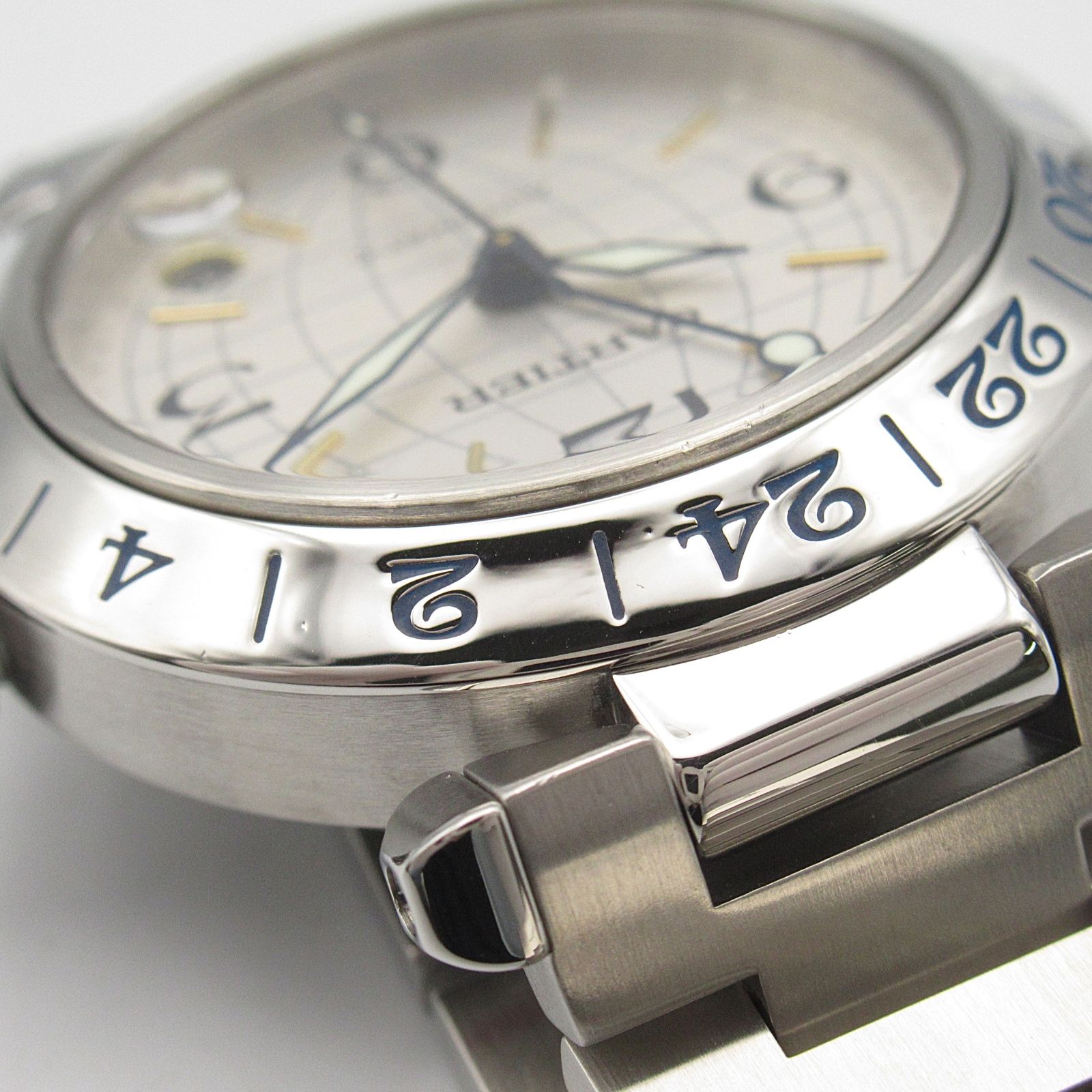 Cartier カルティエ パシャC メリディアン シルバー系 自動巻き 腕時計