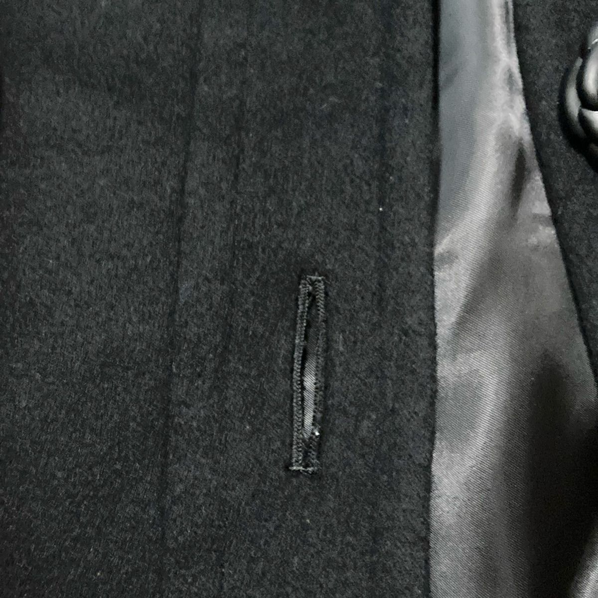 Yves Saint Laurent チェスターコート 36 黒 2025年最新】Saint Laurent メンズ チェスターコートの人気